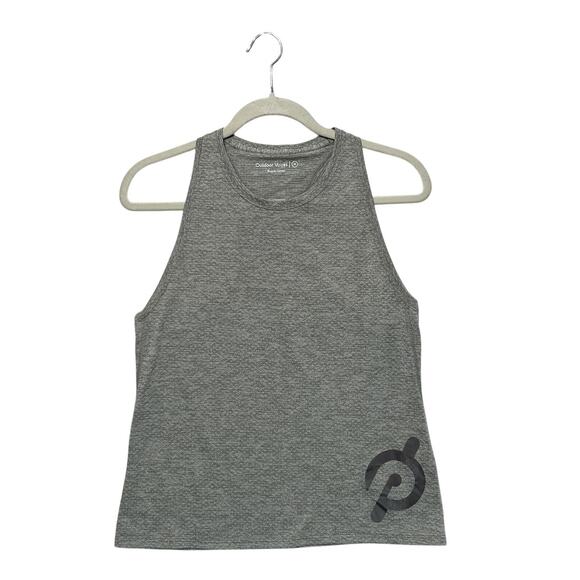 Outdoor Voices Peloton EcoMesh Athletic Tank Top Women's Sz M Gray Workouts - Picture 1 of 5